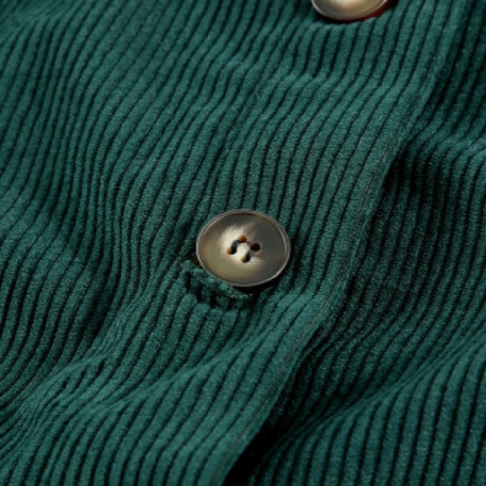 Corduroy Button Down Shirt/Jacket - Picture 7 of 9